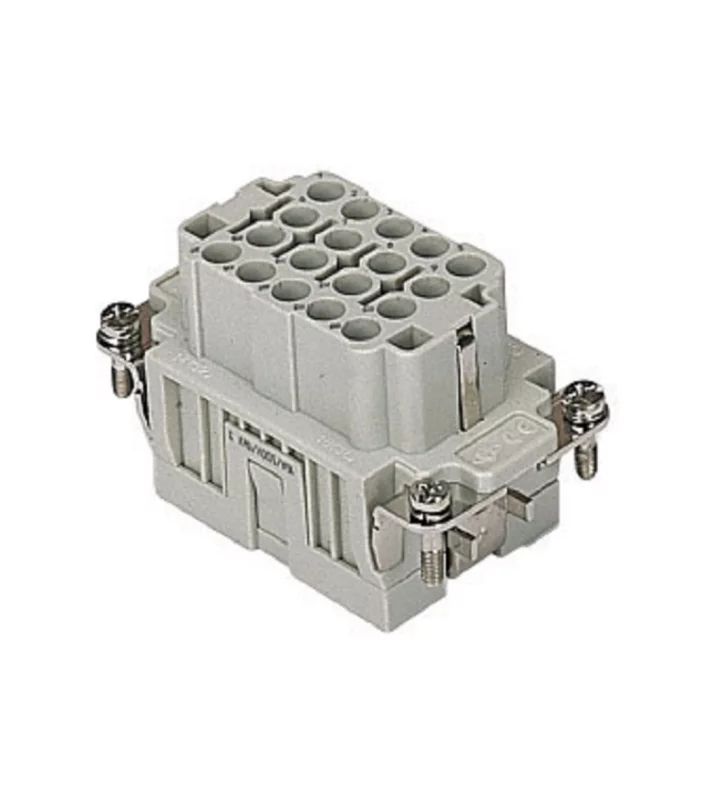 female insert, size 57.27, 18p+PE, crimp, 16A, 500V