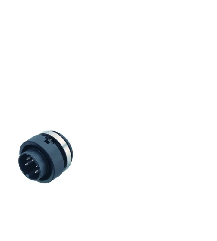 Male panel mount connector