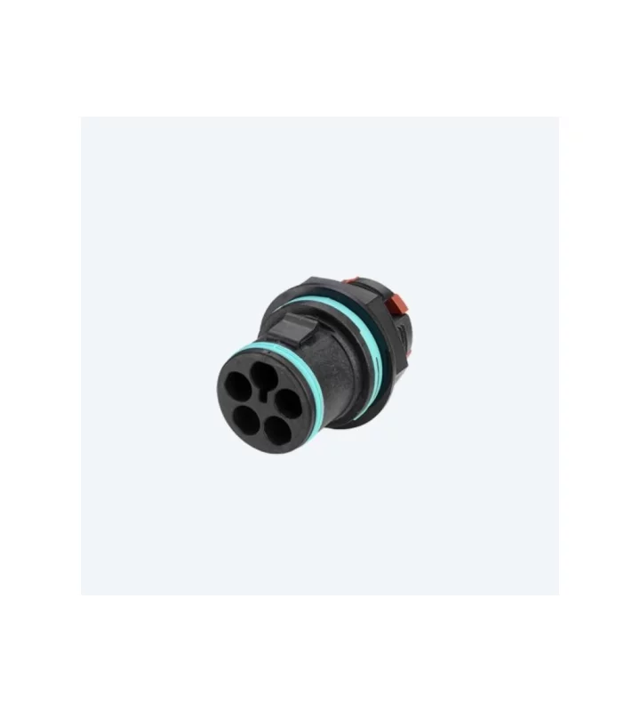 Mini plug connector panel-mounted 5p screw M20
