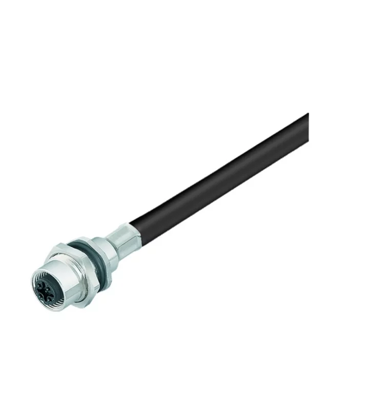 Female panel mount connector