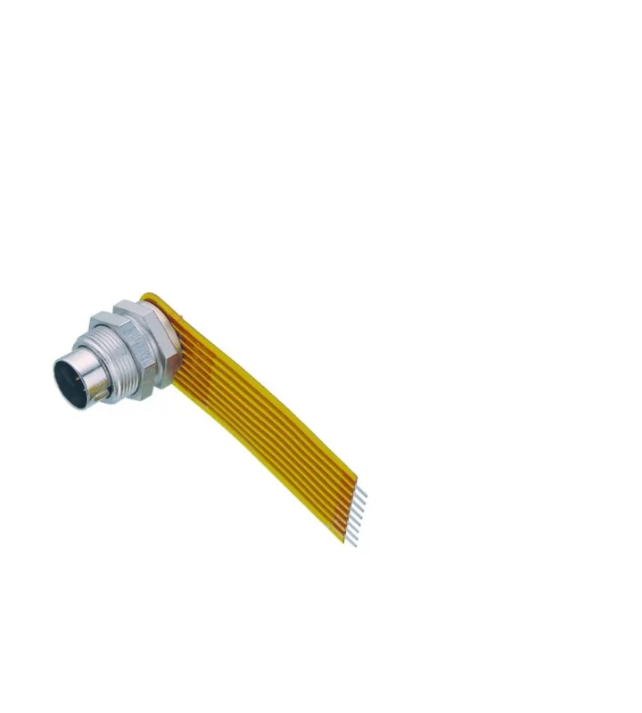 Male panel mount connector