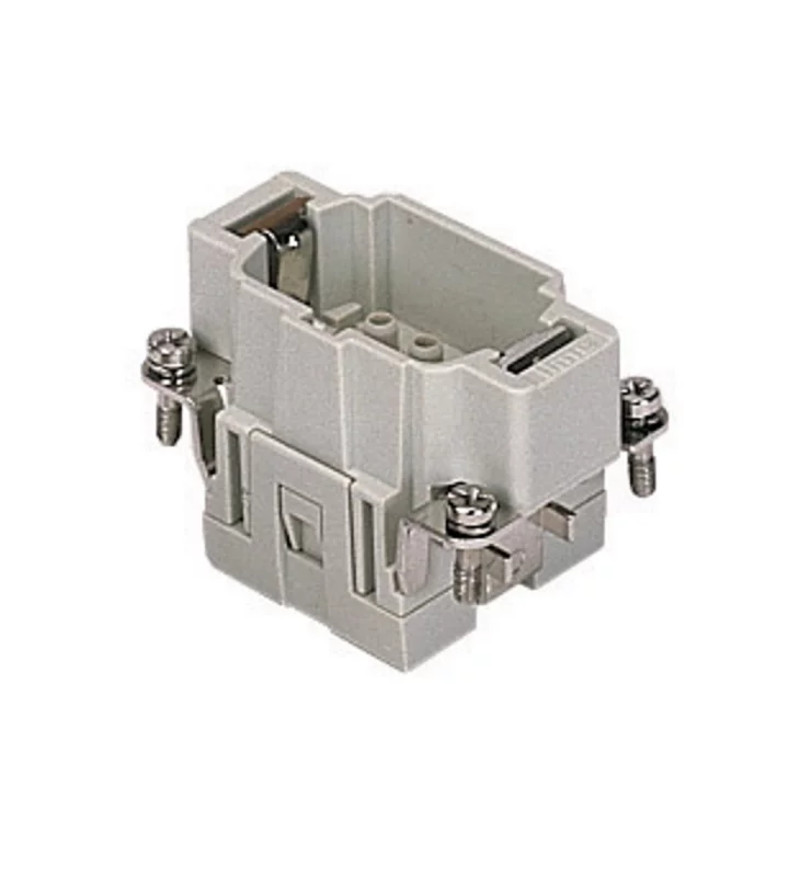 male insert, size 44.27, 6p+PE, crimp, 16A, 500V