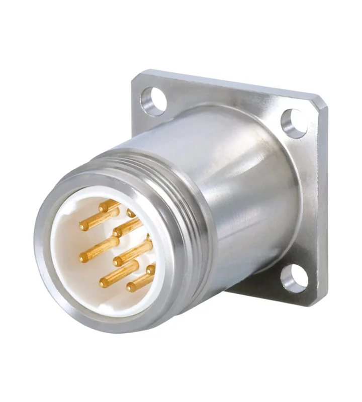 Panel Connector, Male Thread