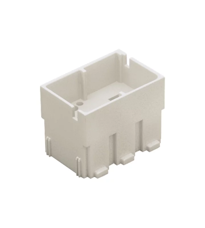 male insert, MIXO, 3MU, 2 RJ45 + 8, crimp, 10A, 250V, for RJ45 male insert CXJM