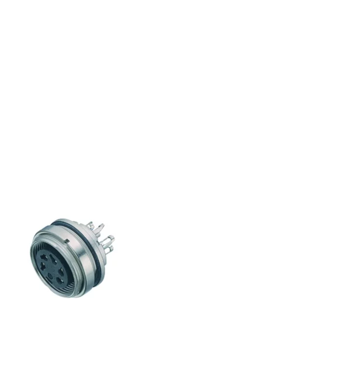 Female panel mount connector
