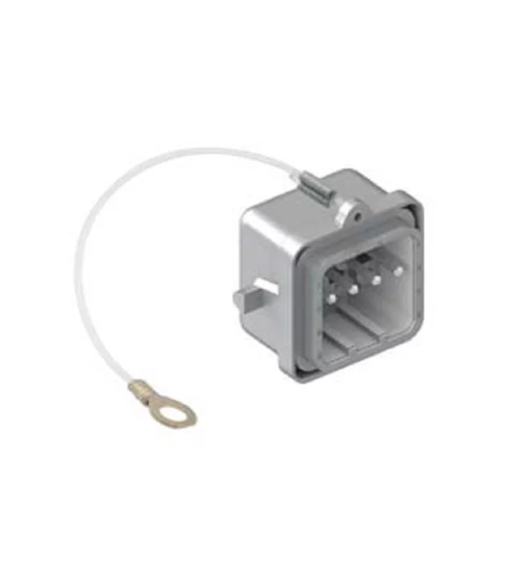 termination connector, size 21.21, zinc, 2 pegs, terminal connection pole no.5+6/7+8, eyelet