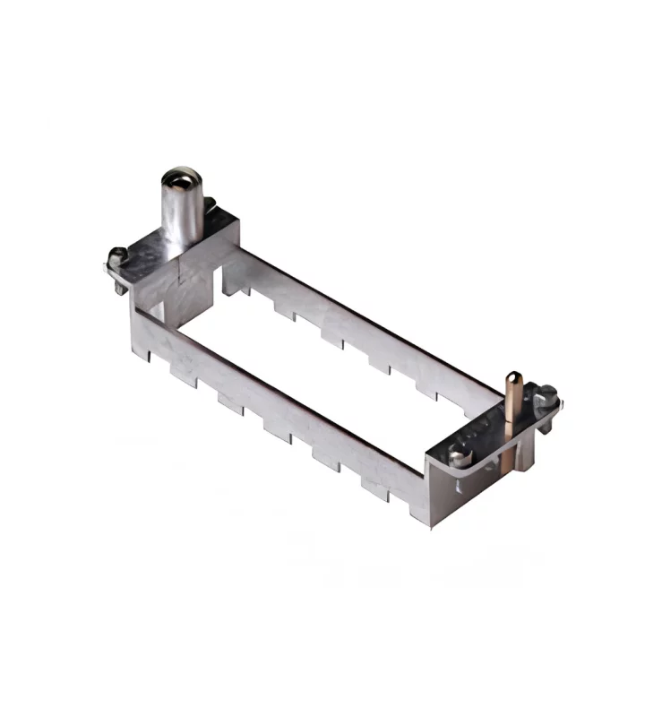 frame, size 104.27+size 104.62, MIXO steel zinc plated, for 6 MU, with PE-connection