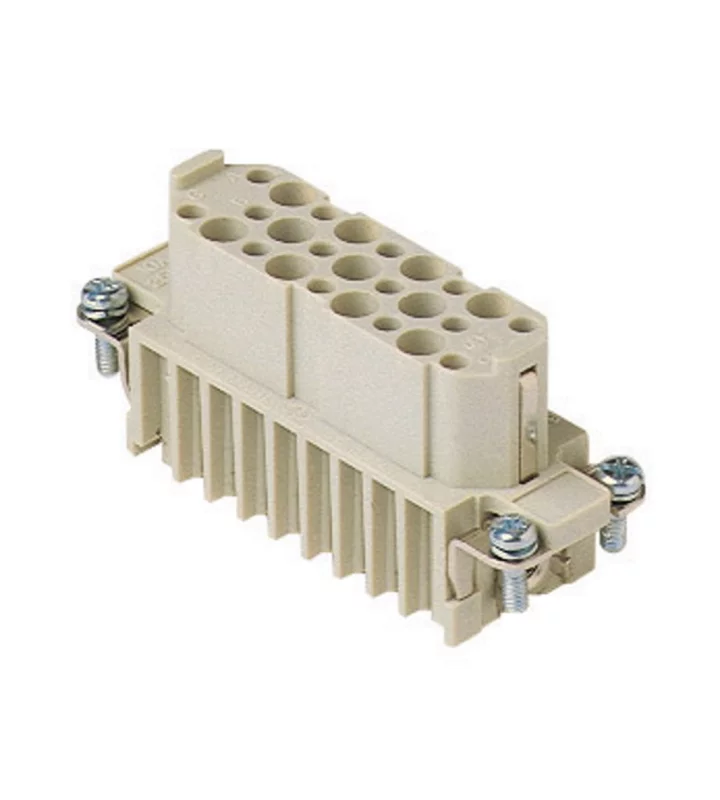 female insert, size 66.40, 25p+PE, crimp, 10A, 250V, marking Z