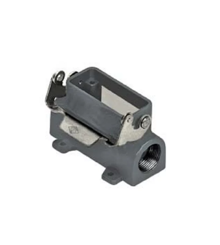 surface mounting housing, size 49.16, E-Xtreme alu, 1 lever, 2xM25 side