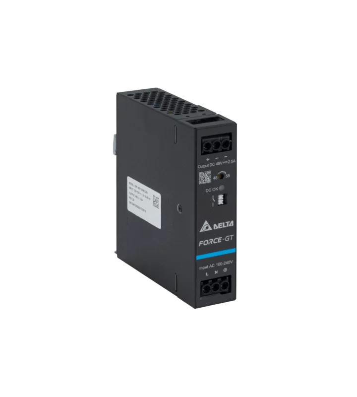 Power Supply, 1Ph, 120W, DIN Rail, AC/DC, 48 Vdc, 2,5 A