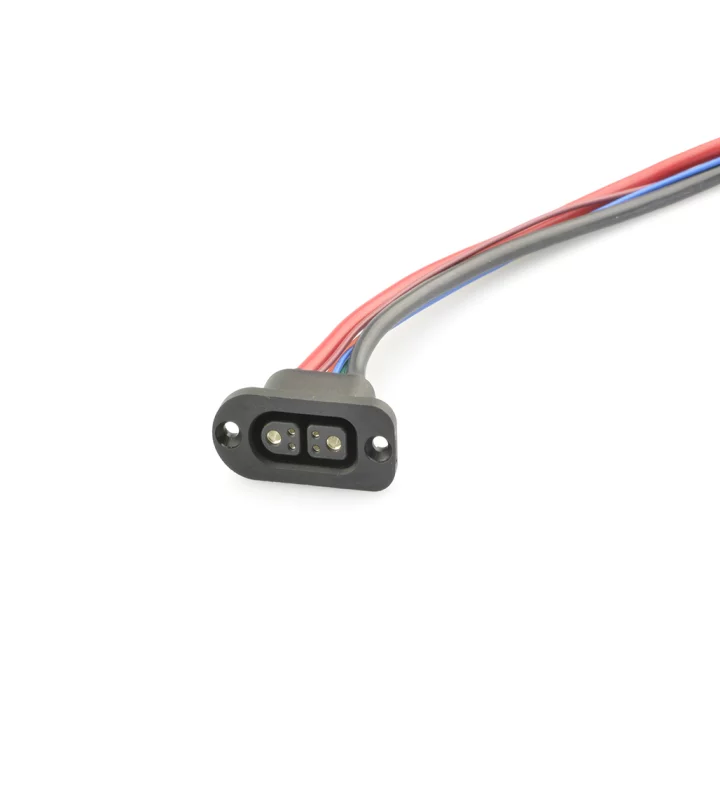 Female panel mount connector