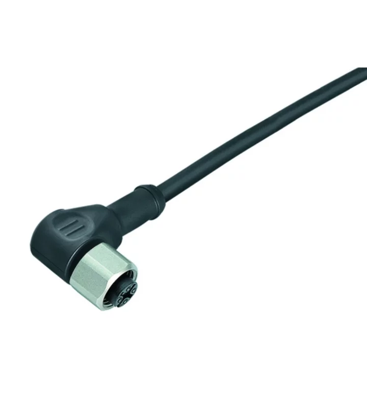 Female angled connector