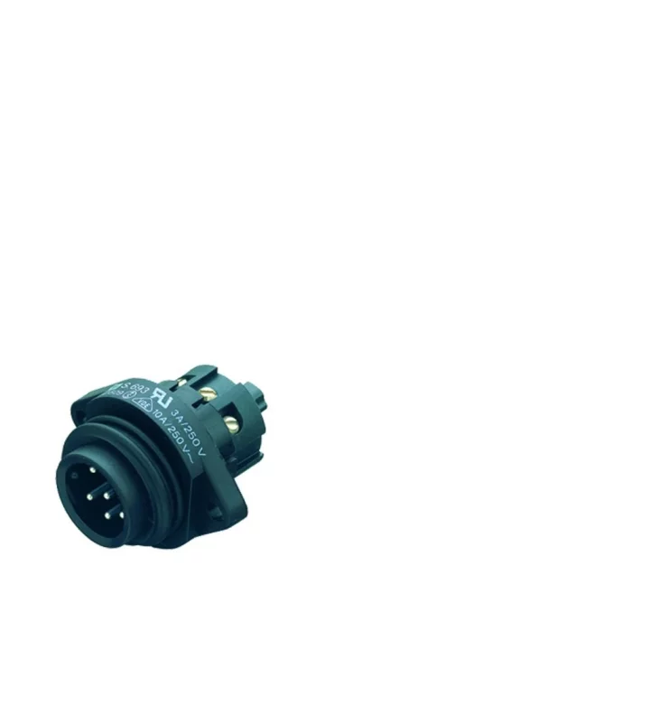 Male panel mount connector