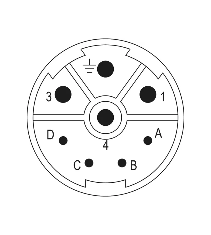 Inserts 8-pole 