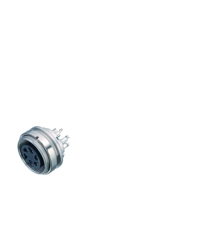 Female panel mount connector