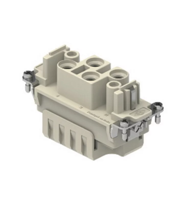 female insert, size 77.27, 4+2p+PE, crimp, 80+16A, 830+400V