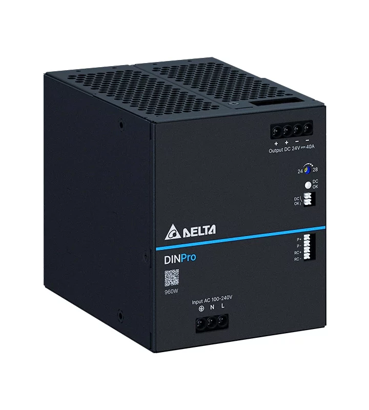 Power supply, 1Ph, 960W, DIN Rail, AC/DC, 48 Vdc, 20 A
