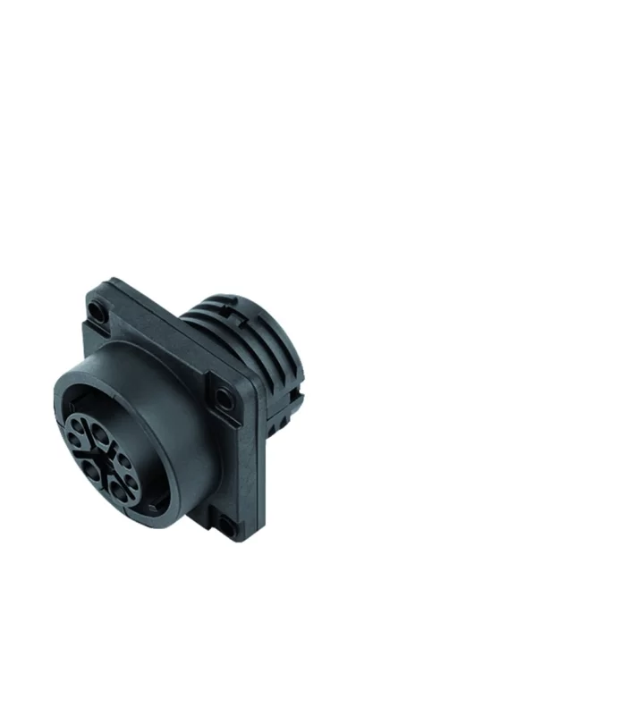 Female panel mount connector
