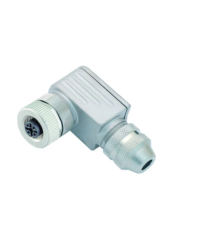 Female angled connector