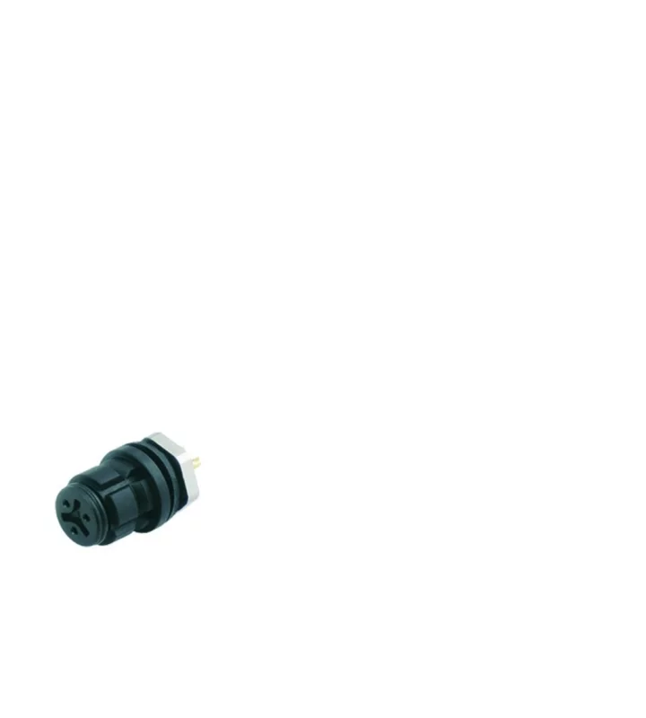 Female panel mount connector