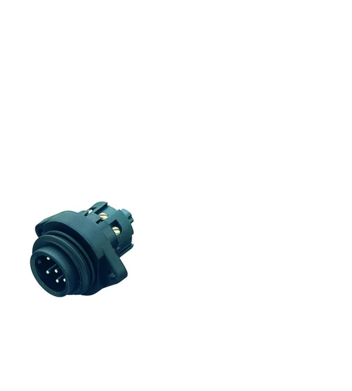 Male panel mount connector