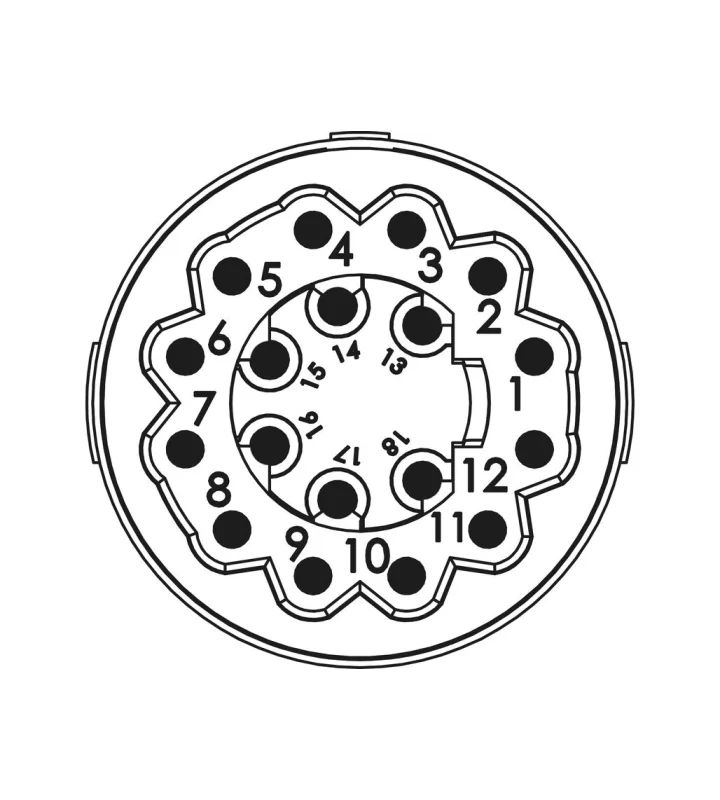 Inserts 18-pole