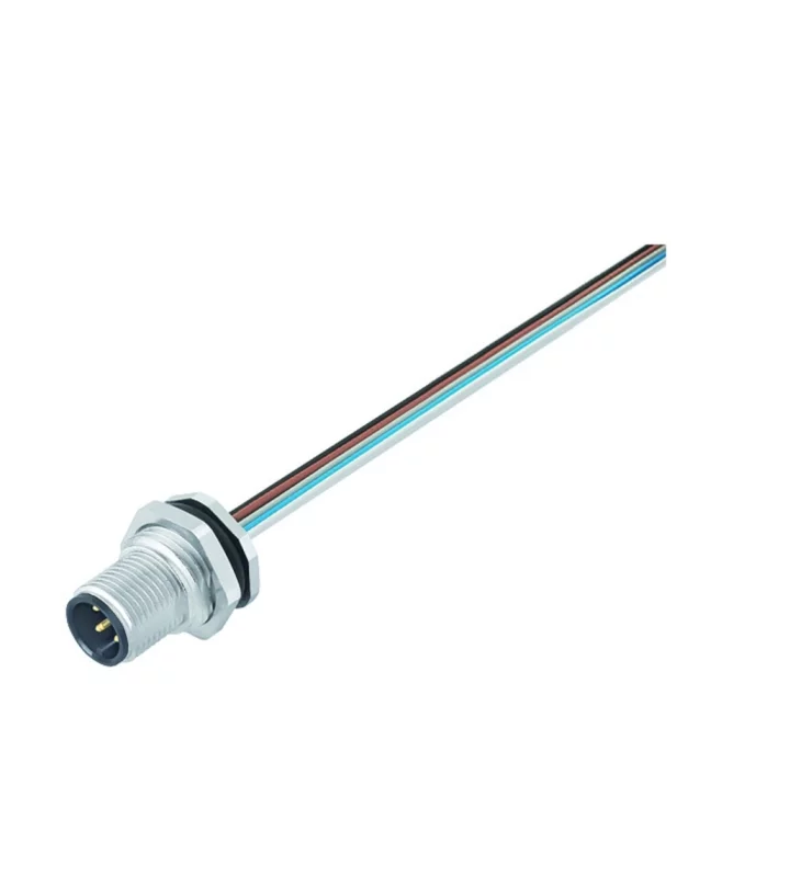 Male panel mount connector
