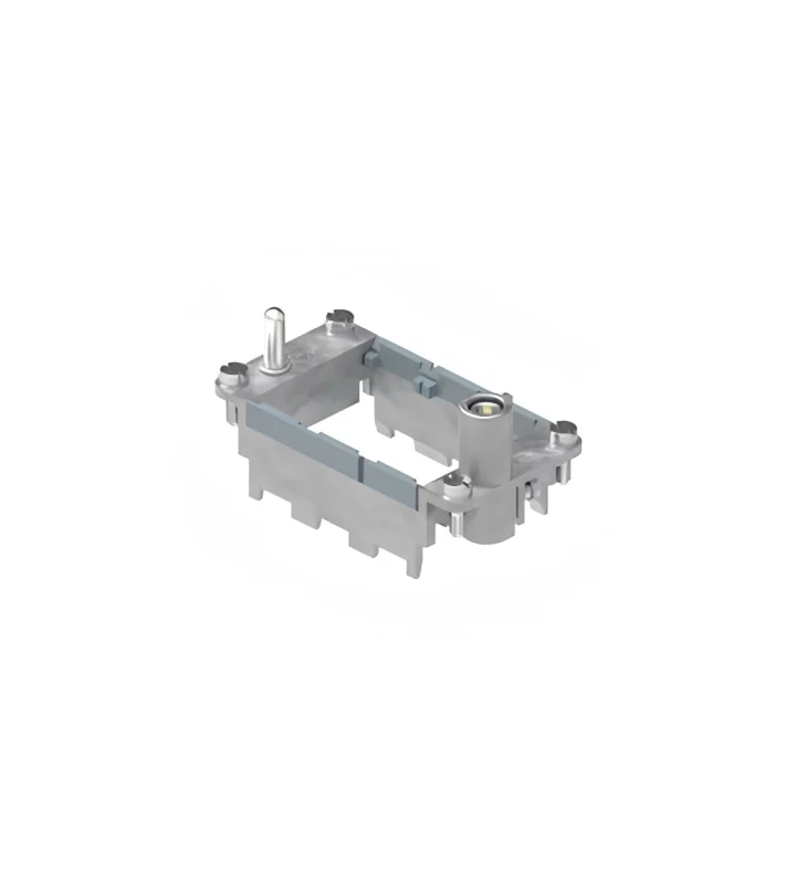 frame, size 57.27, MIXO steel zinc plated, for 3 MU, with PE-connection