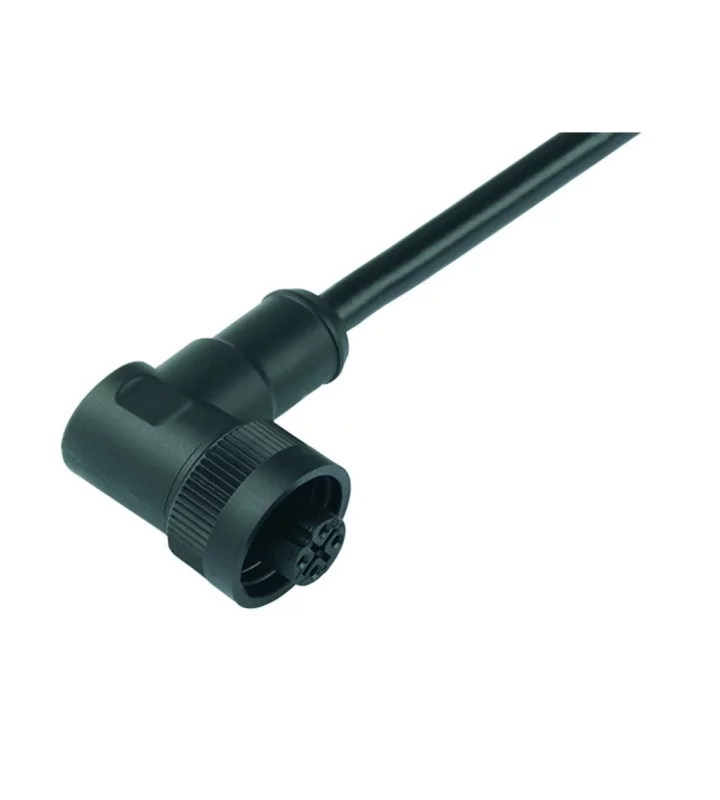 Female angled connector