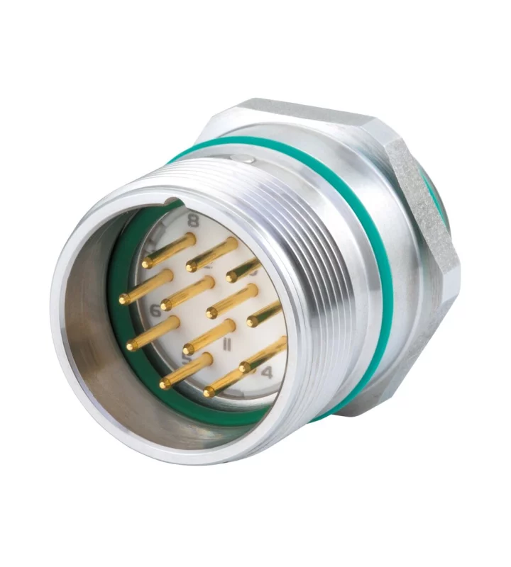 Panel Connector, Male Thread