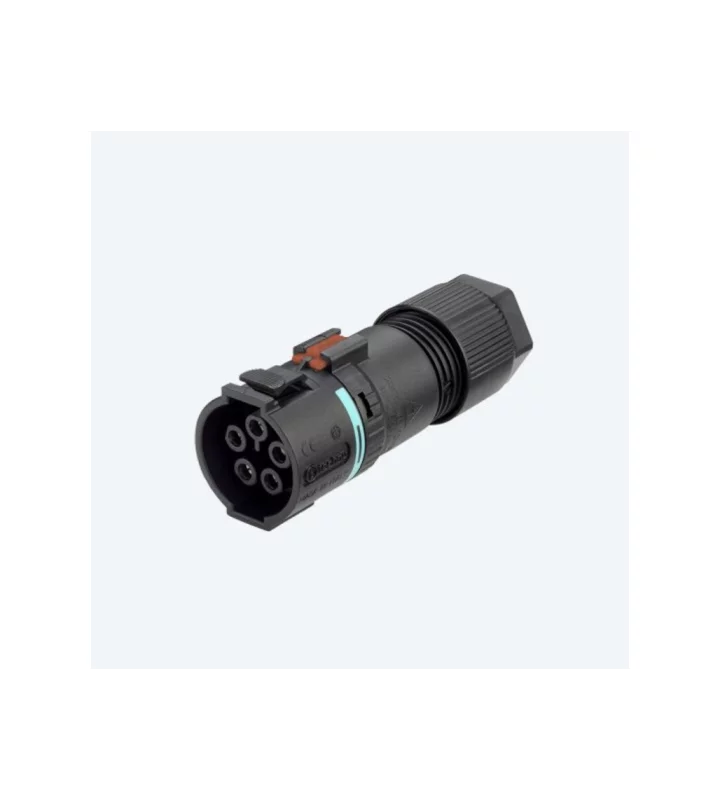 Mini socket connector, screwless