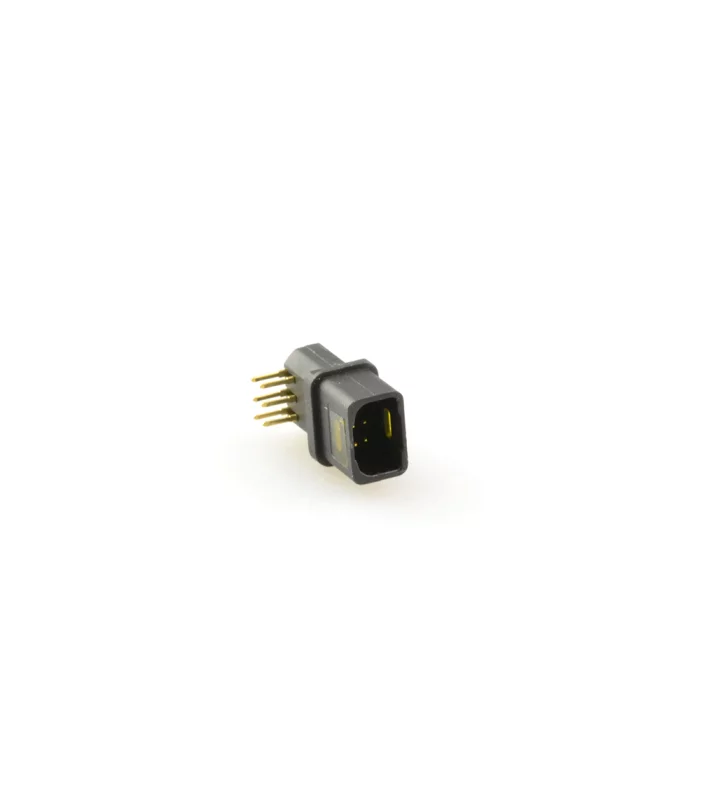 Micro T male panel mount connector