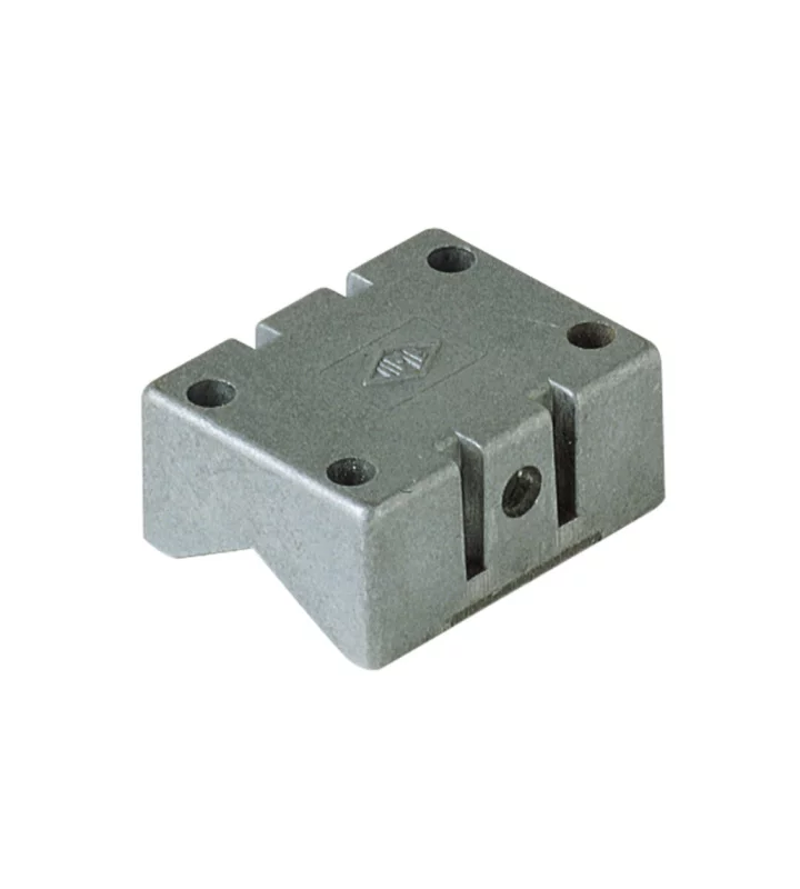 adapter, alu, for mounting of 2 inserts size 44.27