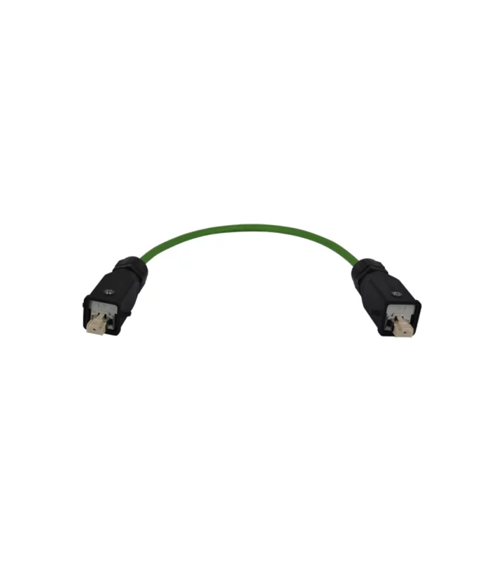 patch cable, 5,0m, with 2xRJ45 insert CJ KM+CX 8 JM into plastic housing MKG VN20