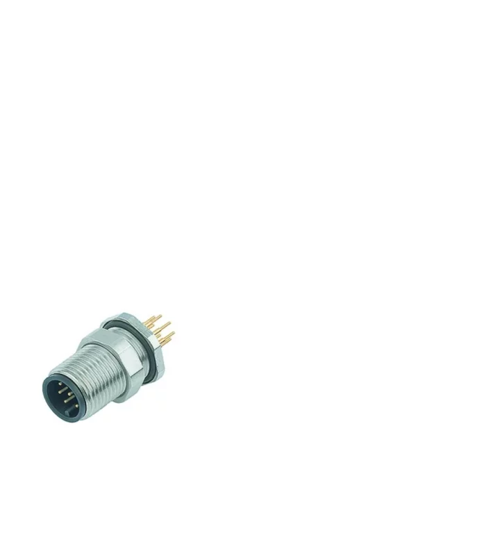 Male panel mount connector