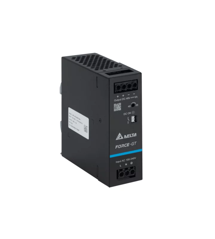 Power supply, 1Ph, 240W, DIN Rail, AC/DC, 48 Vdc, 5 A