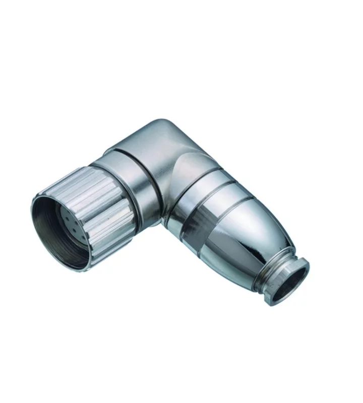 Female angled connector