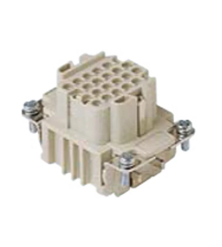 female insert, size 44.27, 24p+PE, crimp, 10A, 250V