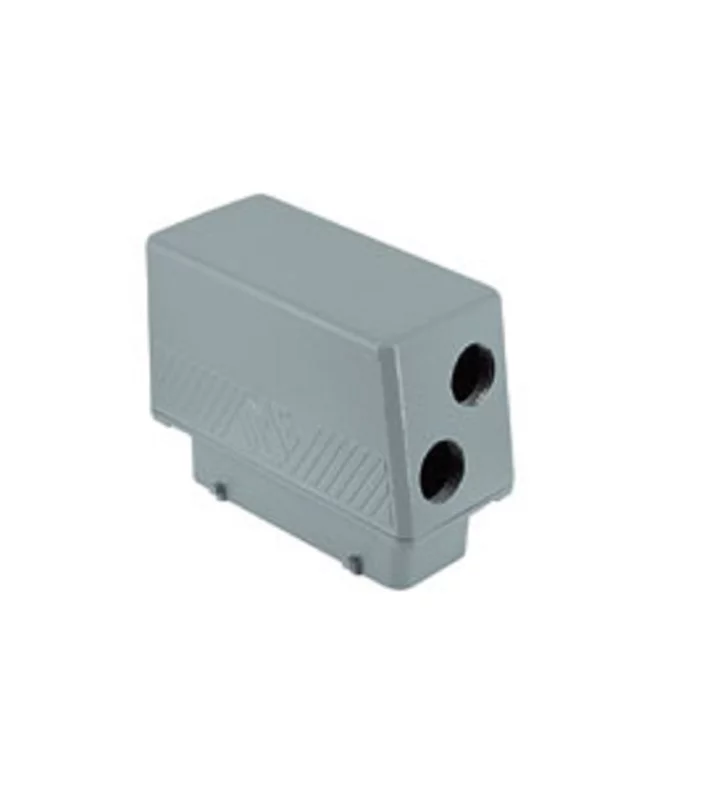 hood, size 104.27, BIG alu, 4 pegs, 2xM25 side, extended terminal compartment