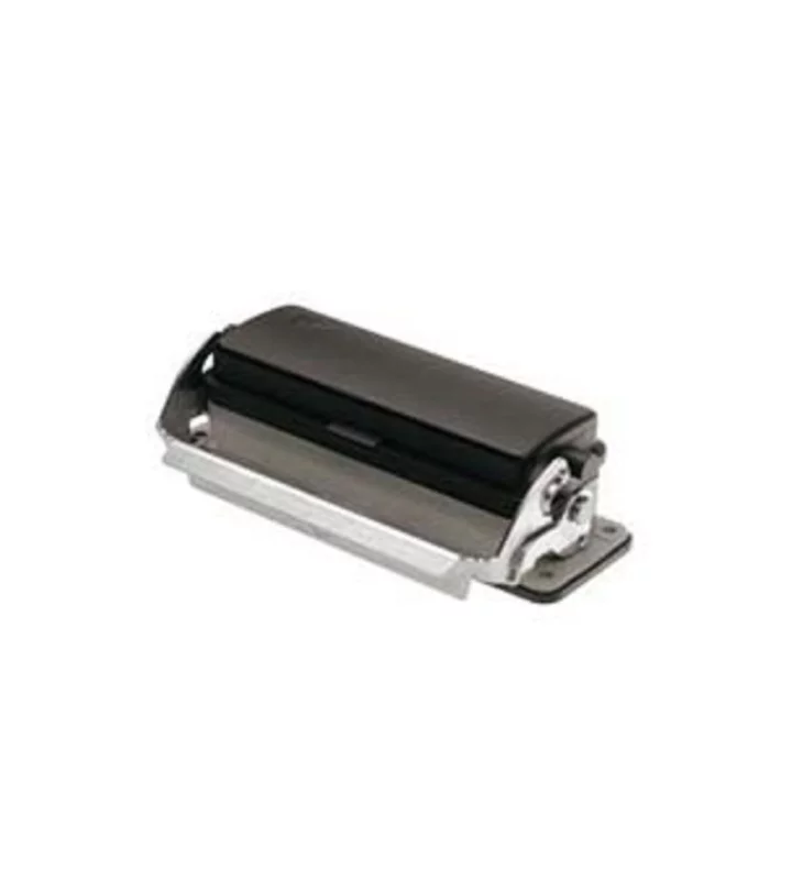 bulkhead mounting housing, size 104.27, V-TYPE alu, 1 lever, spring cover