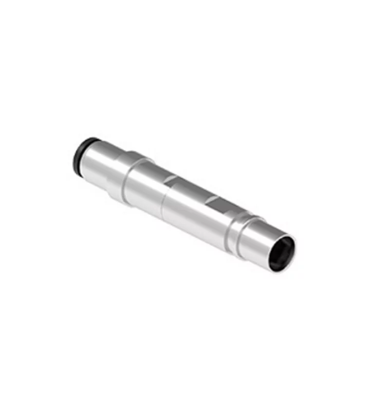 female contact, MIXO, metal, 3,0mm external, push-in, pneumatic, shutt-off valve