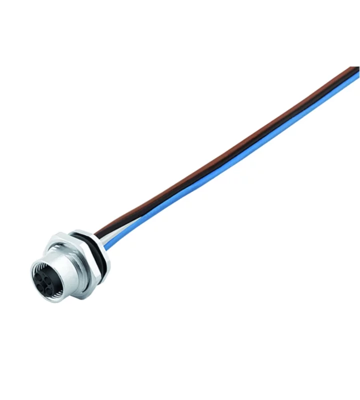 Female panel mount connector