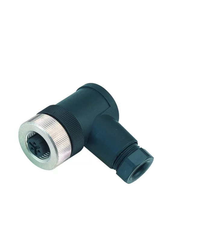 Female angled connector