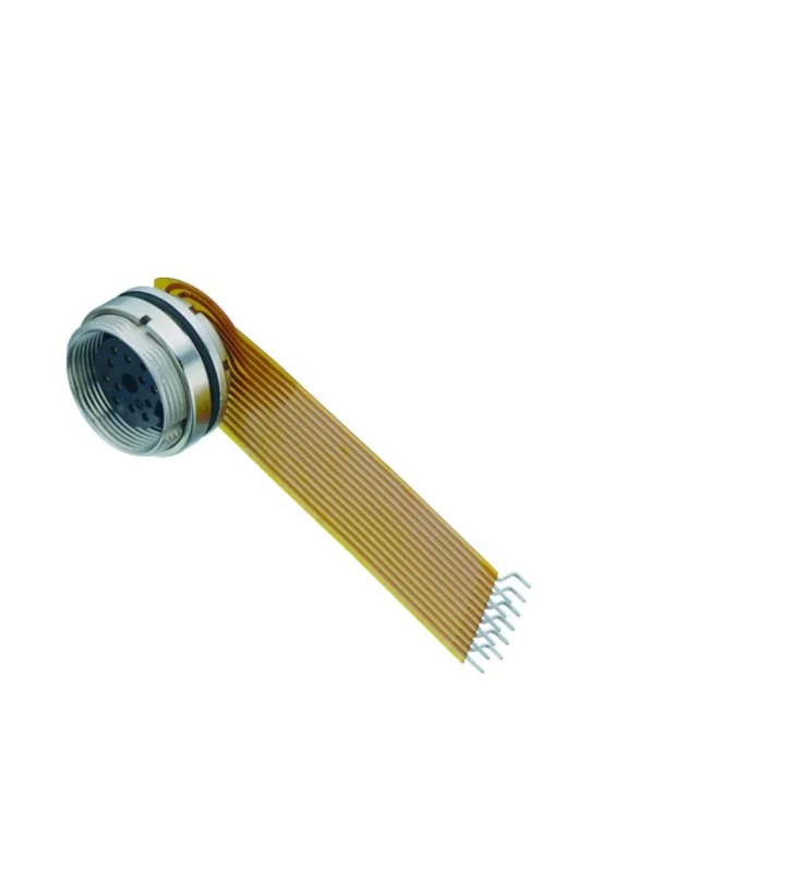 Female panel mount connector