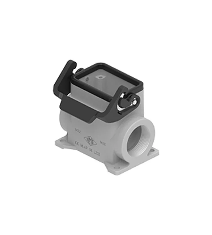 surface mounting housing, size 44.27, IL-BRID stainless steel, 1 lever, 1xM40 side