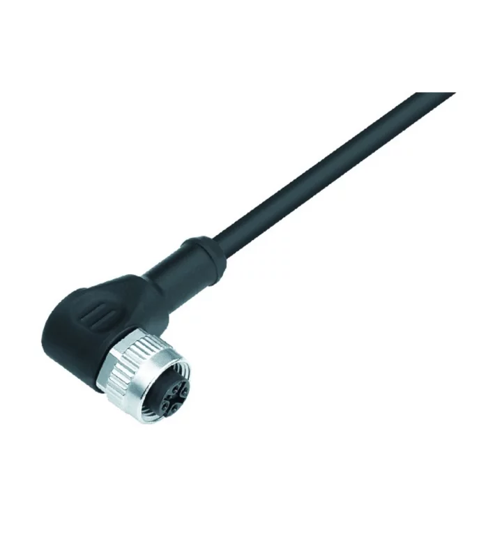 Female angled connector