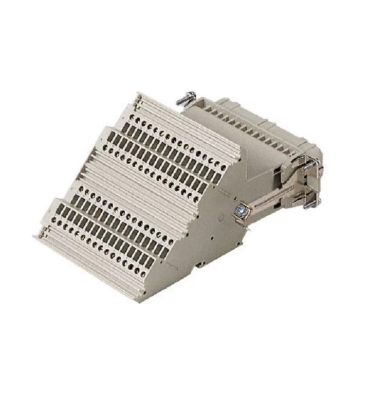 female insert, size 104.27, 64p+PE, silver, spring, 10A, 250V, right