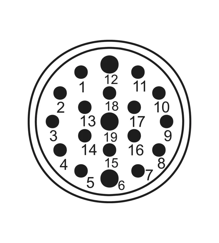Inserts 19-pole (16+3)