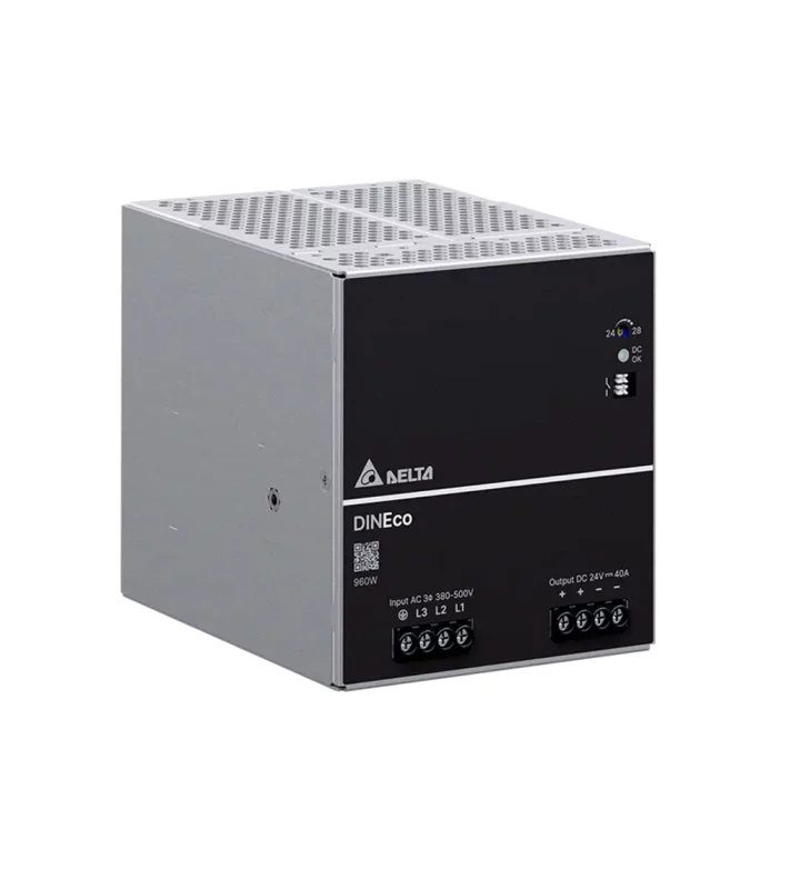 Power supply, 2,3Ph, 960W, DIN Rail, AC/DC, 48 Vdc, 20 A