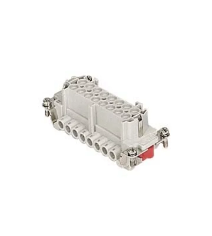 female insert, size 77.62, 6+2p+PE, screw, 16A, 830V, no.7-12